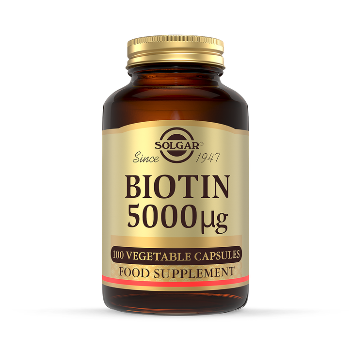 Solgar Biotin 5000µg 100 Vegi Capsules